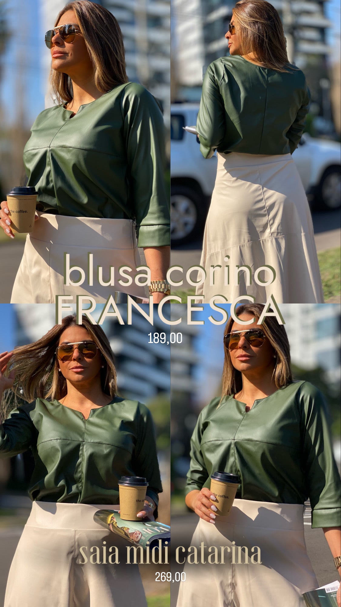 Blusa Corino Francesca