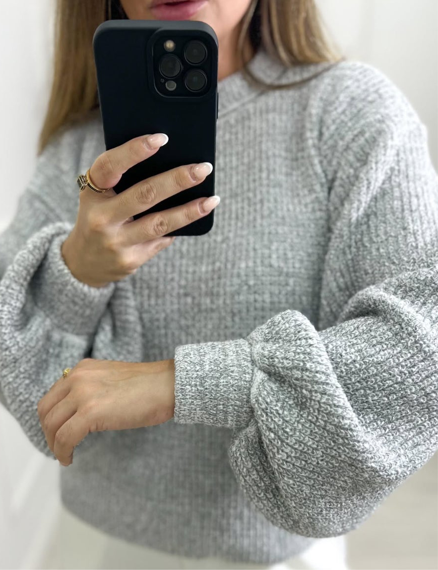 Blusa Tricot Fio Mousse Melina