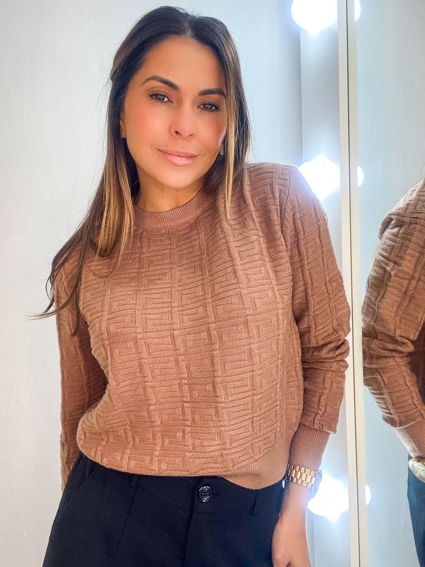 Blusa Modal Relevo Gabriele