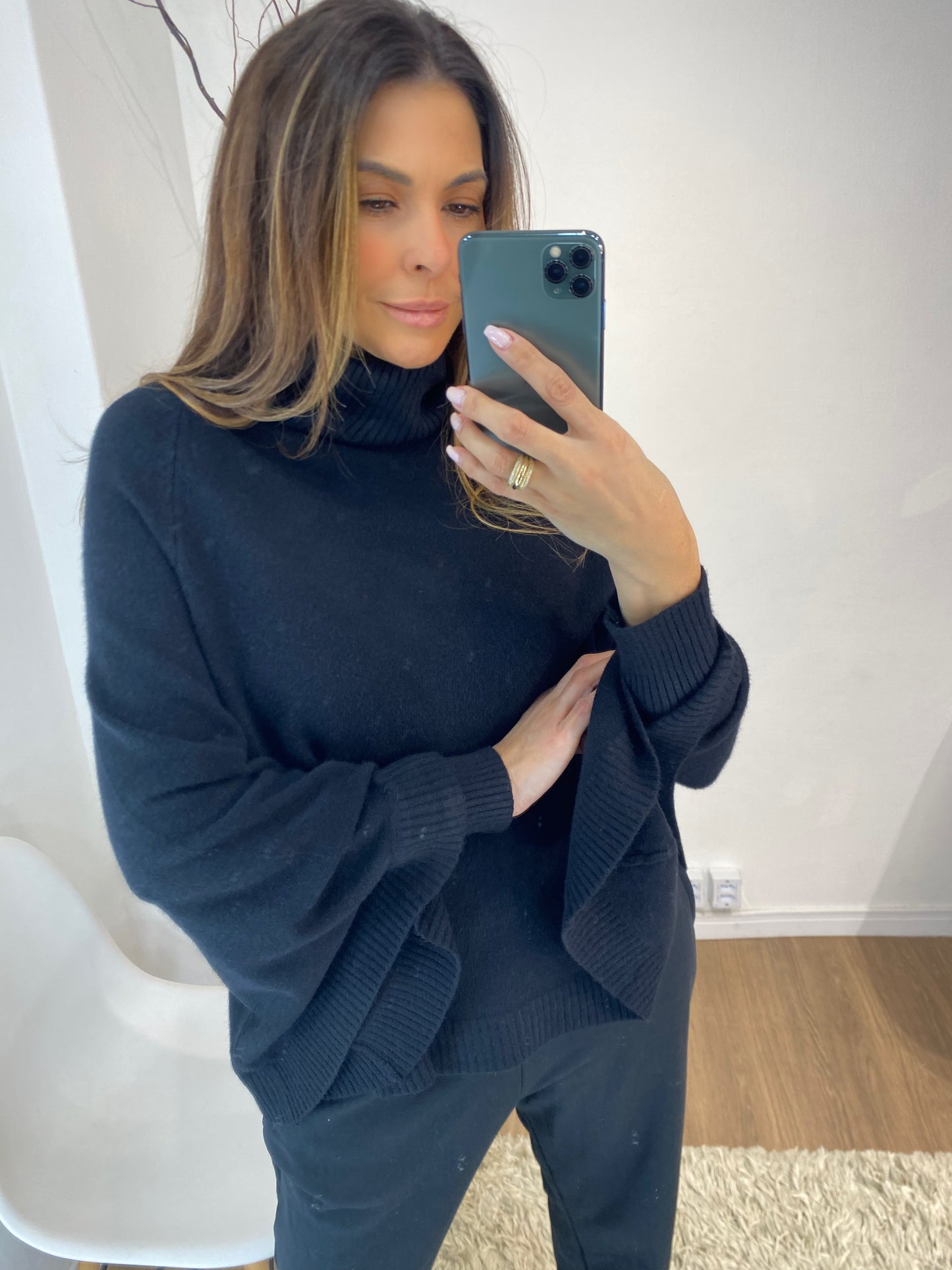 Poncho Modal Nevado