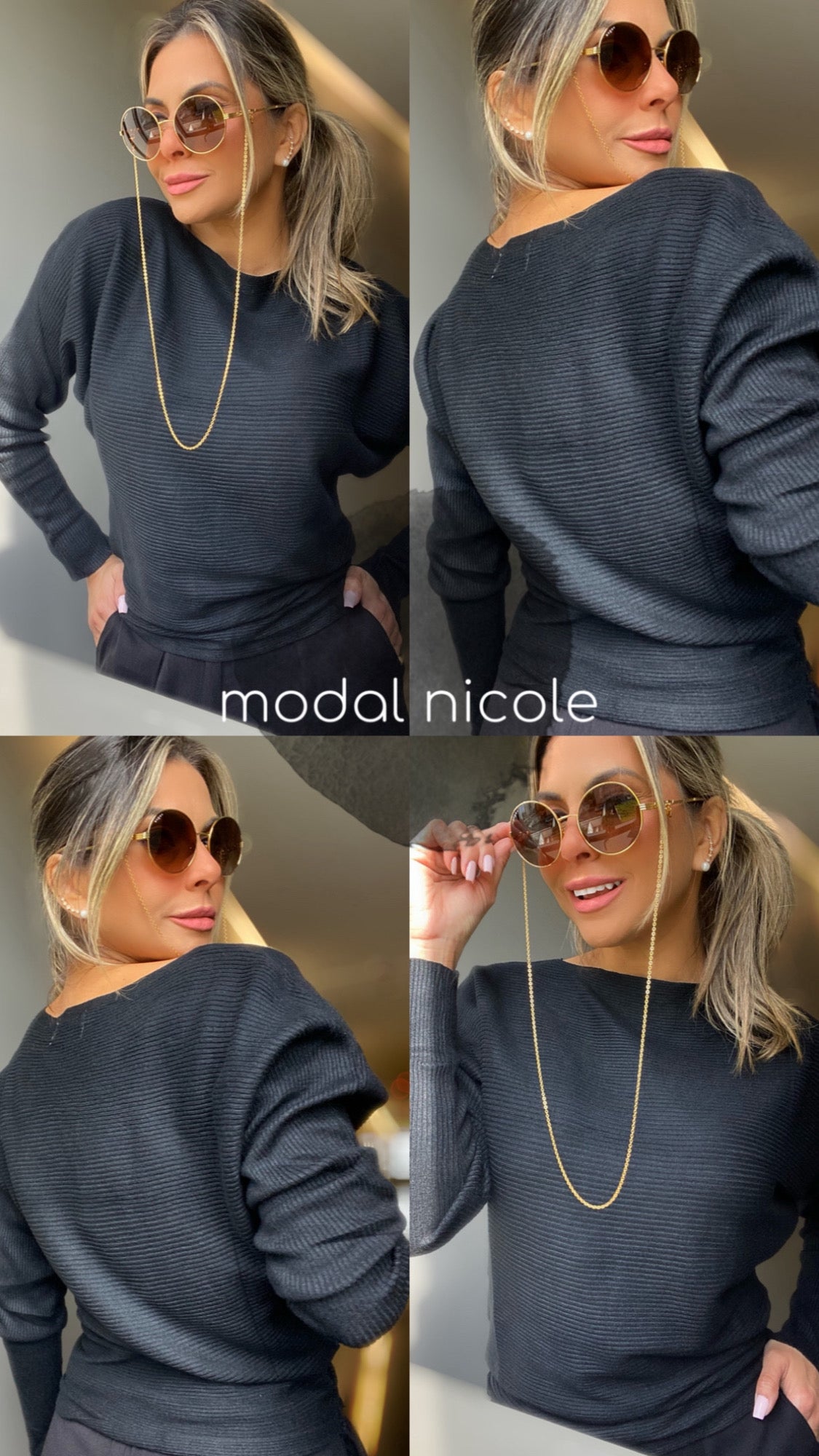 Blusa Modal Amplo NICOLE