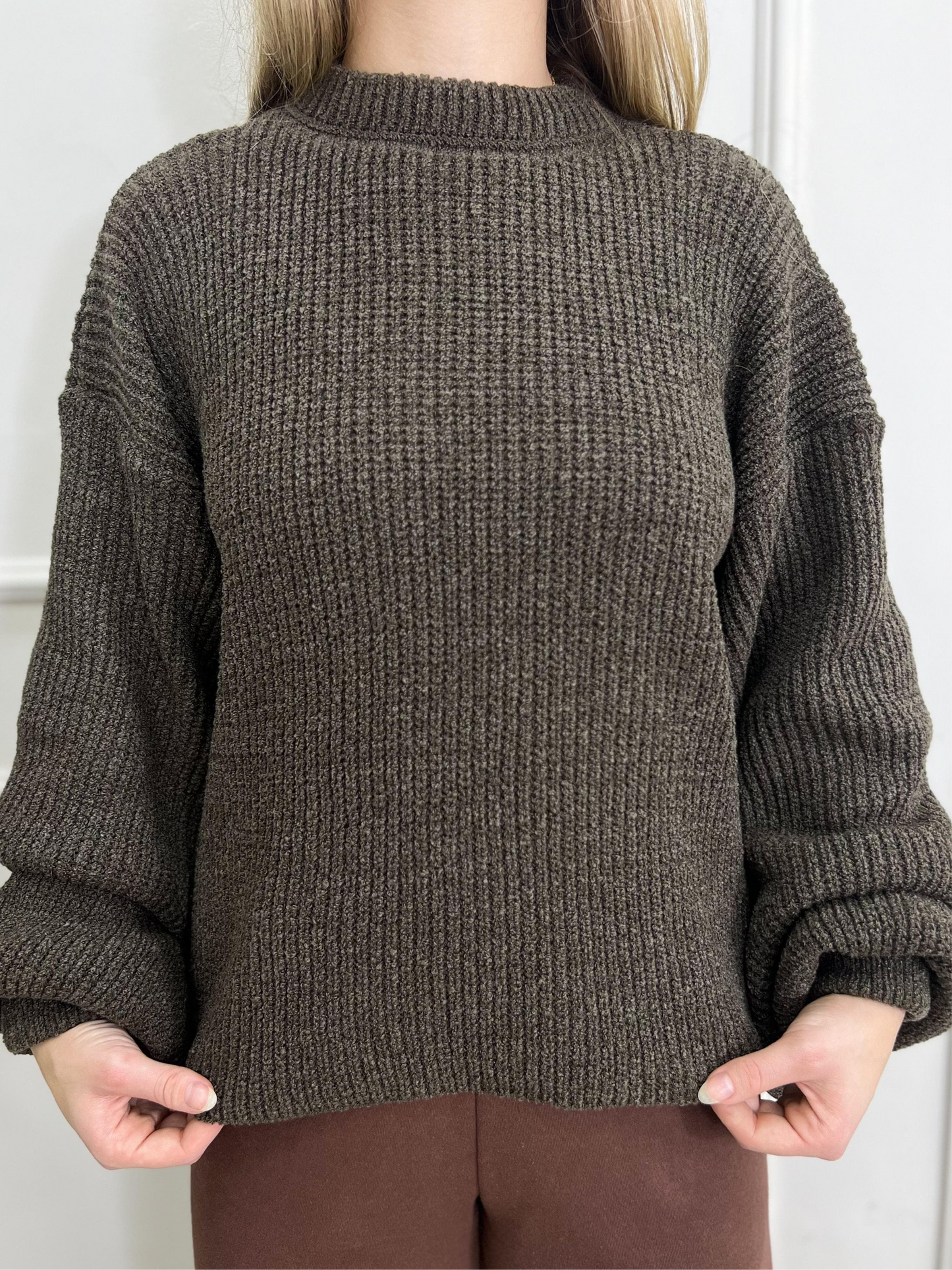 Blusa Tricot Fio Mousse Melina
