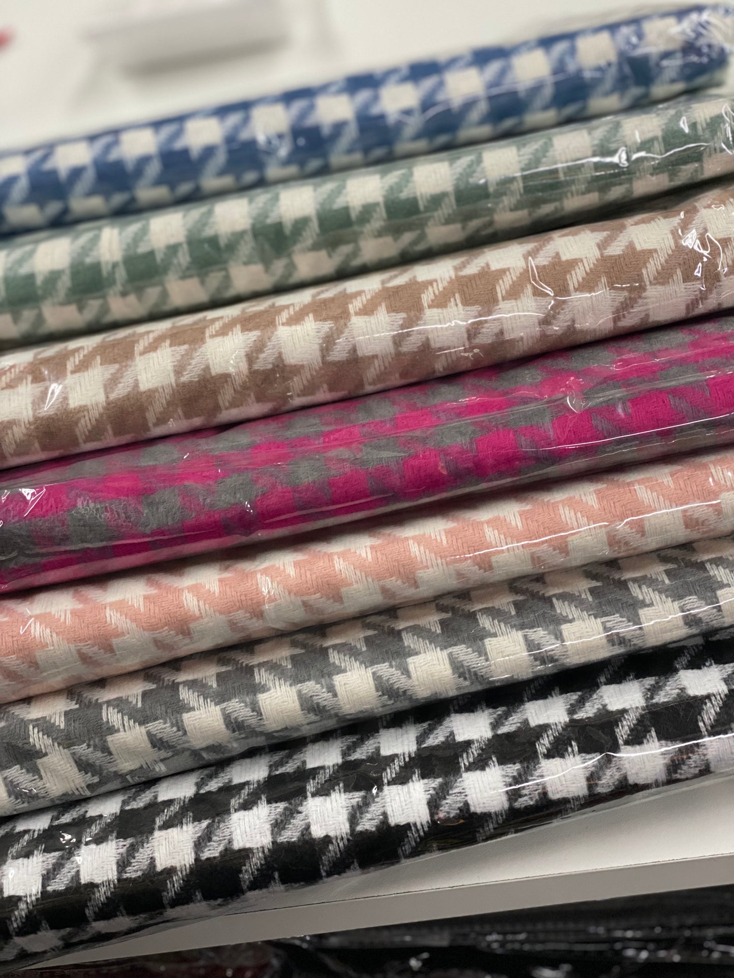 Pashmina Flanelada Pied de Poule