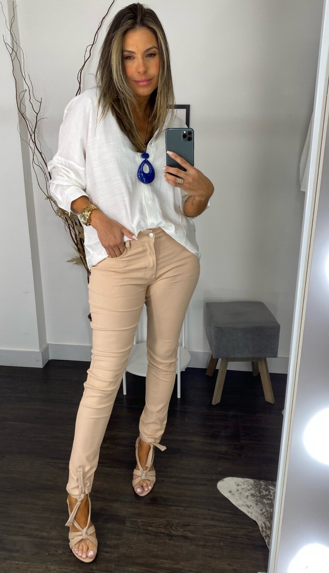 Calça Jeans Sarja