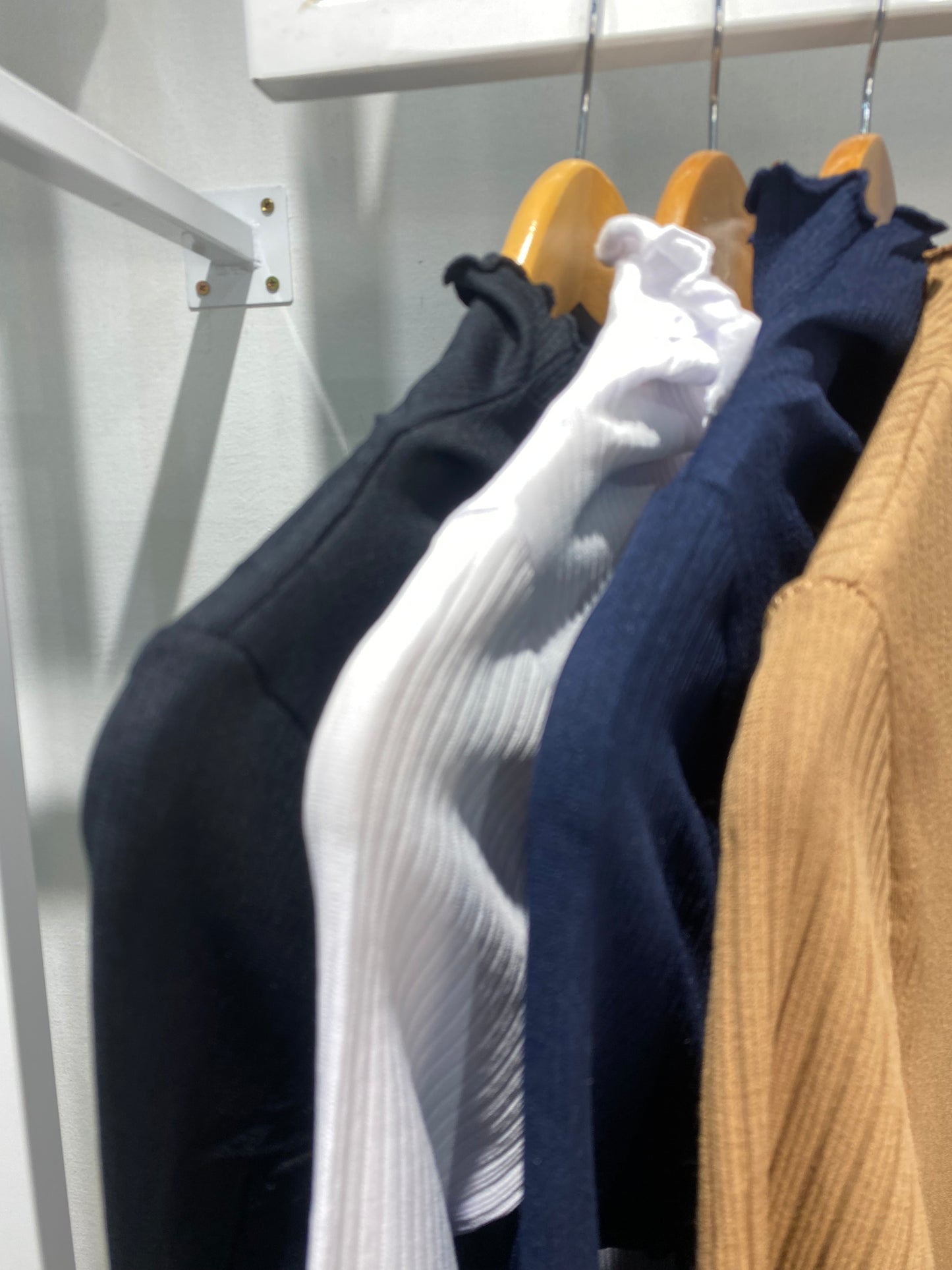 Blusa Basic Donna Gola Alta