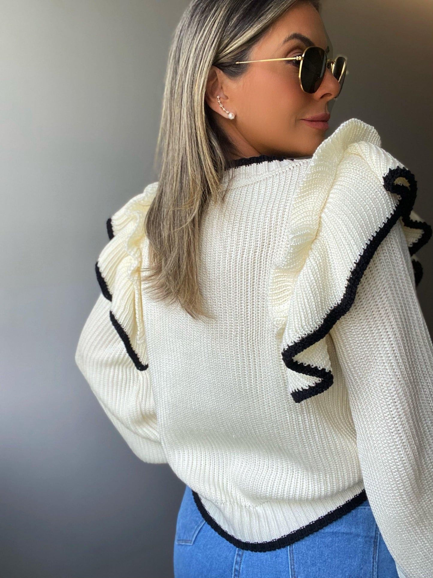 Blusa Tricot Hermosa - ClosetChicPoa
