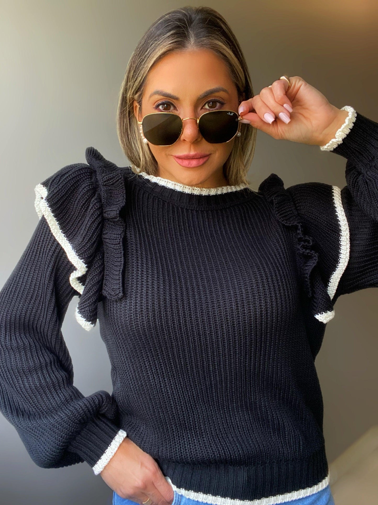 Blusa Tricot Hermosa - ClosetChicPoa