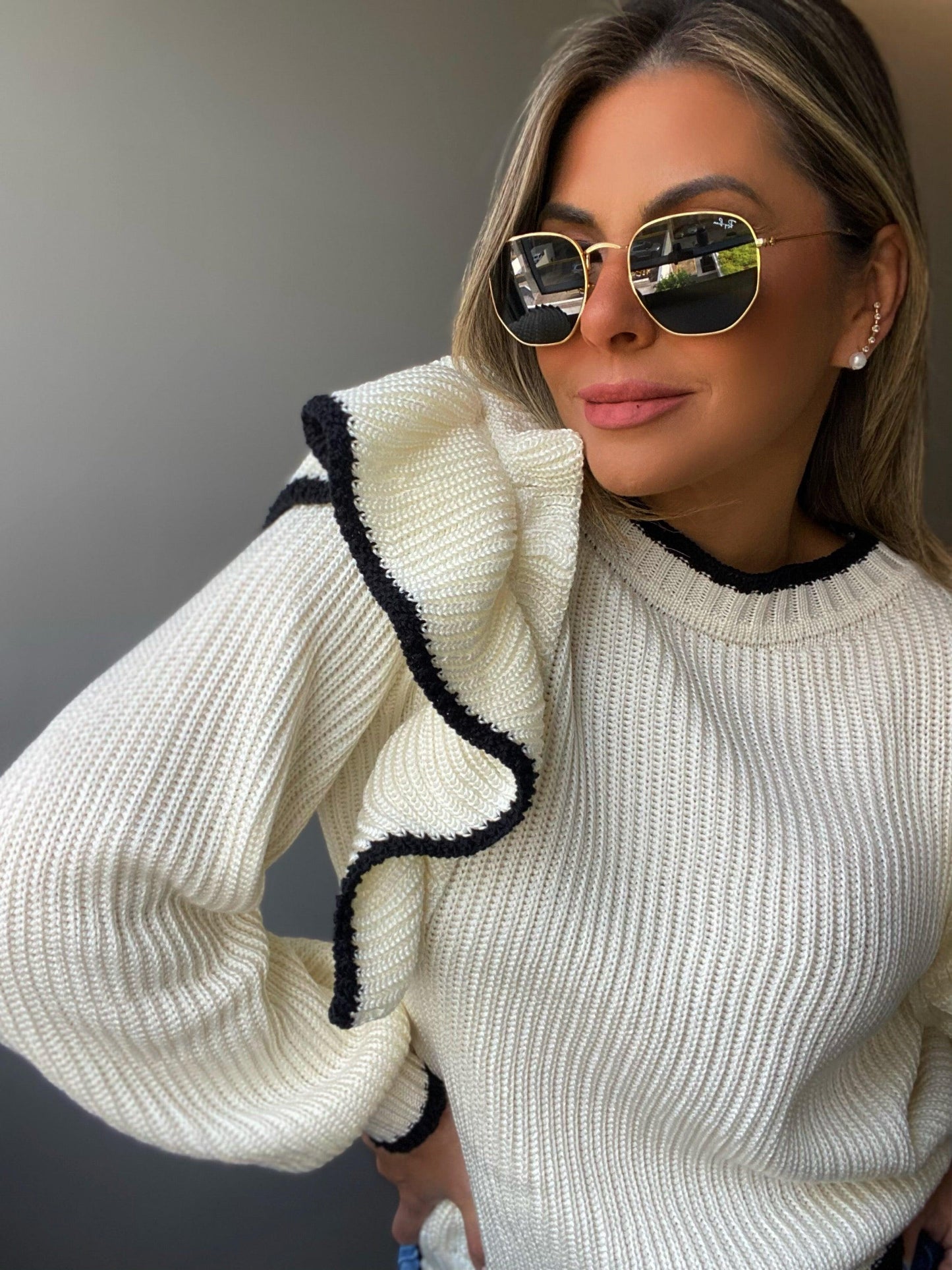Blusa Tricot Hermosa - ClosetChicPoa