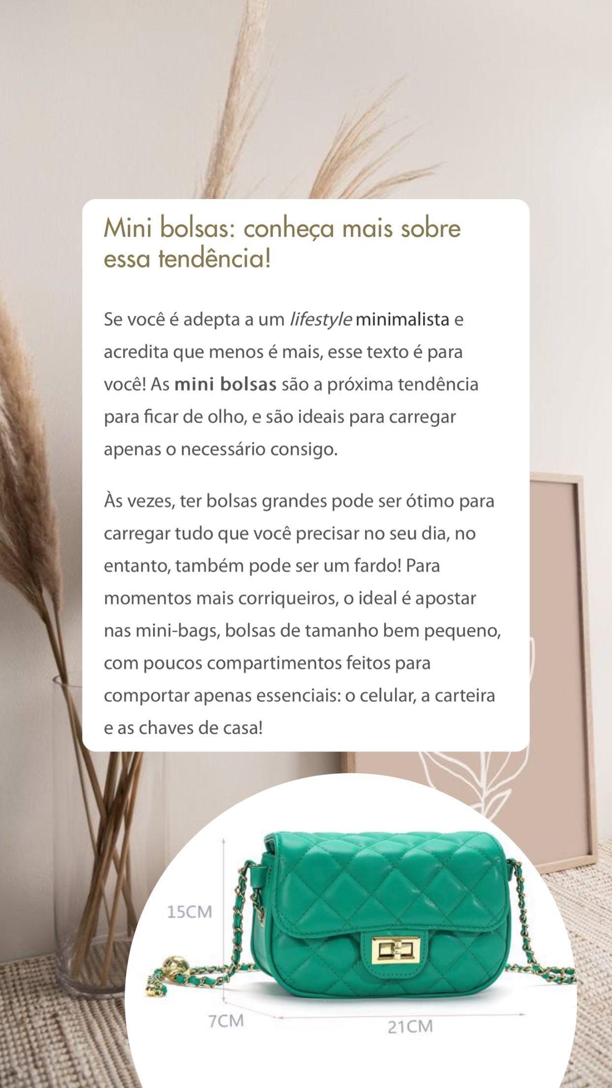 Bolsa - Mini Bag - ClosetChicPoa
