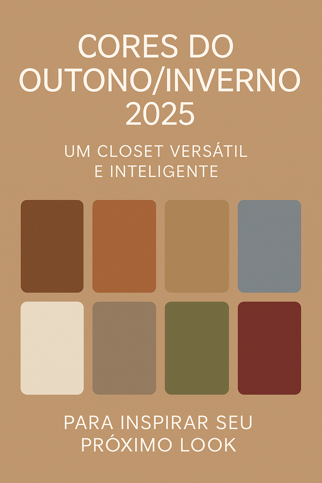 As Cores do Outono/Inverno 2025: Harmonia, Estilo e Funcionalidade no seu Closet Inteligente
