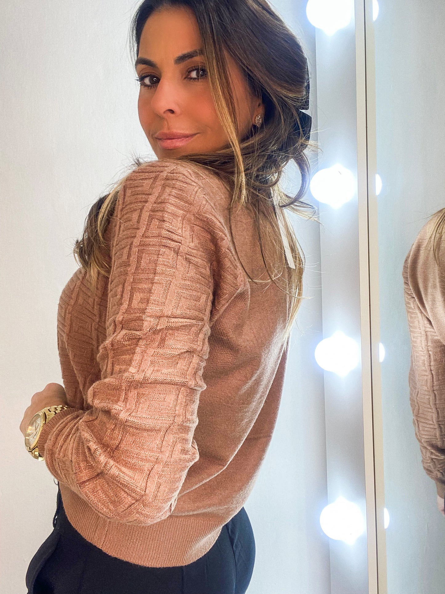 Blusa Modal Relevo Gabriele