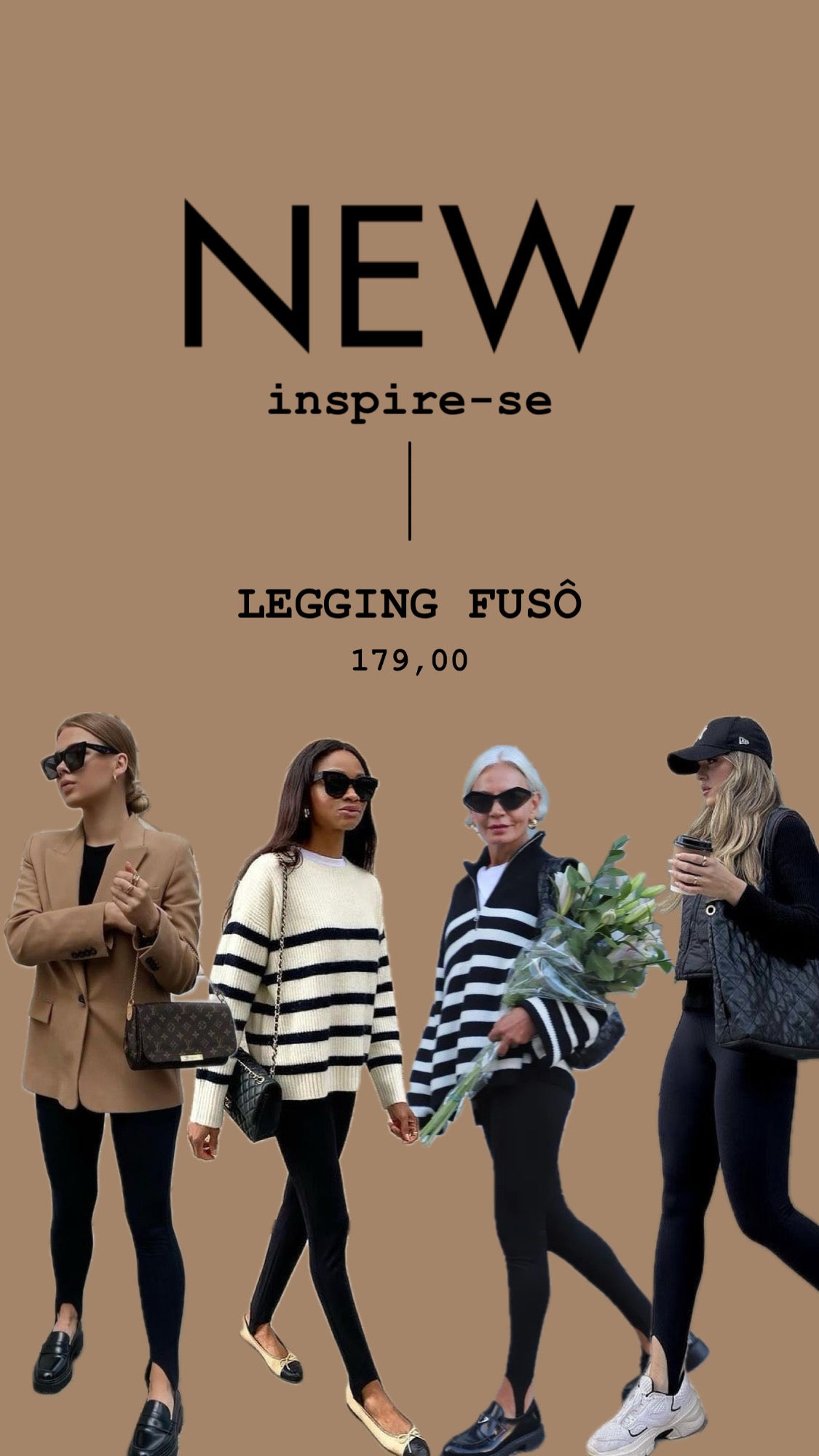 Calça Legging com Pézinho