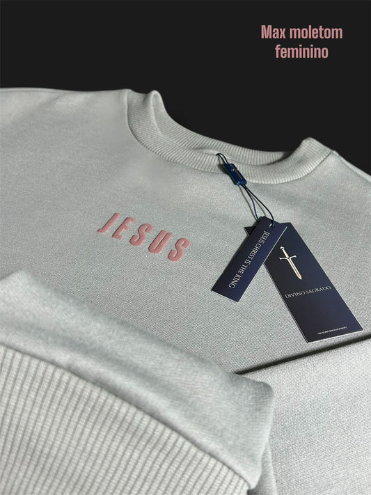 MAX MOLETOM - Oversized - JESUS