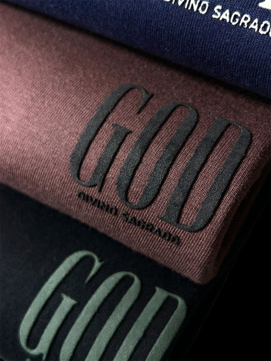 Camiseta - GOD - Divino Sagrado