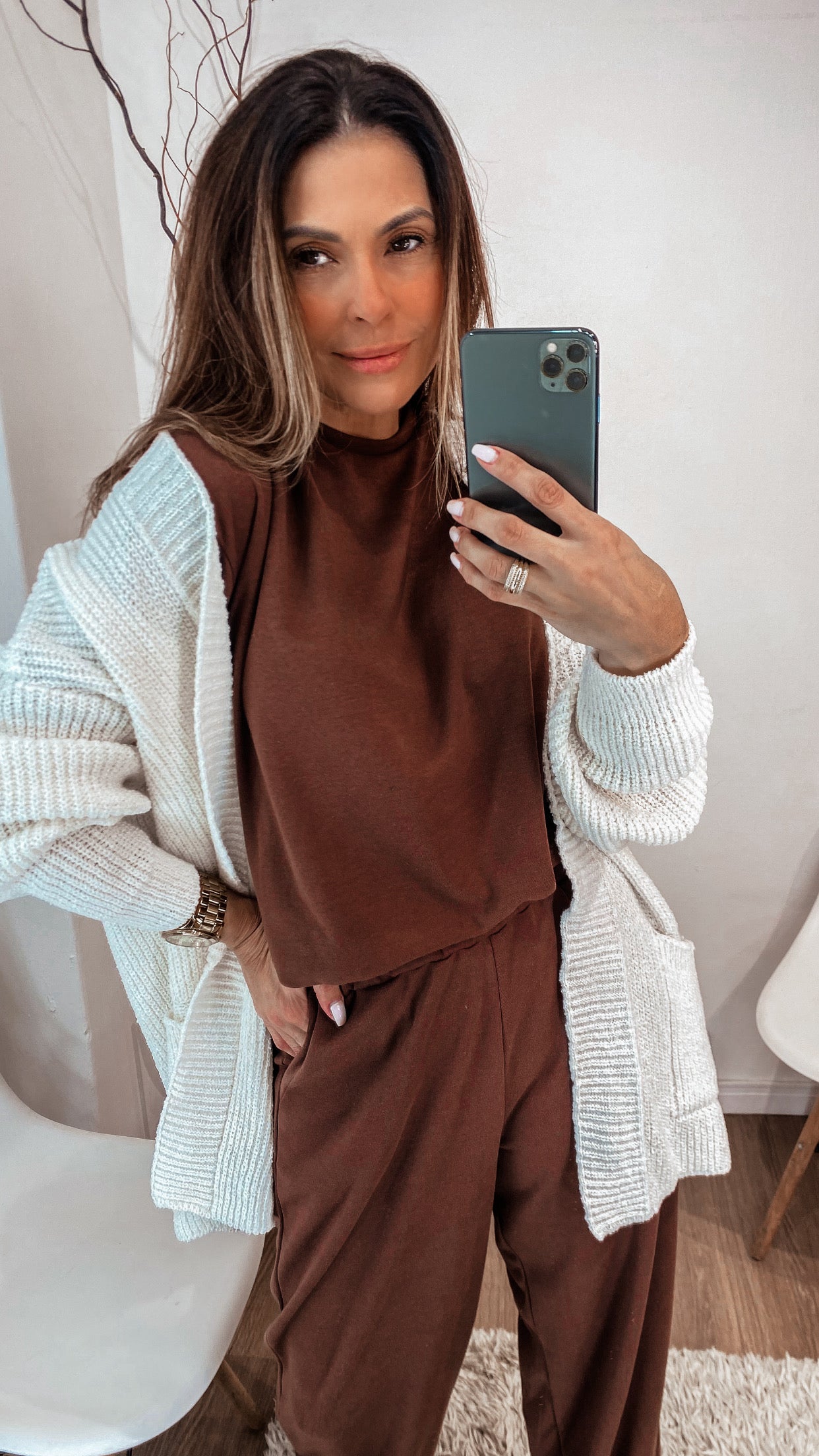 Cardigan Fio Mousse Celine