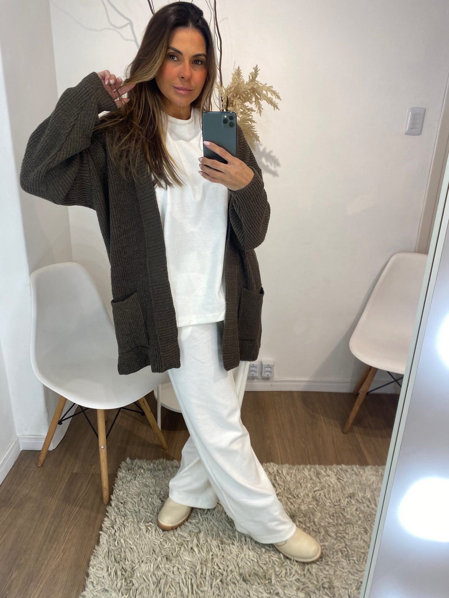 Cardigan Fio Mousse Celine