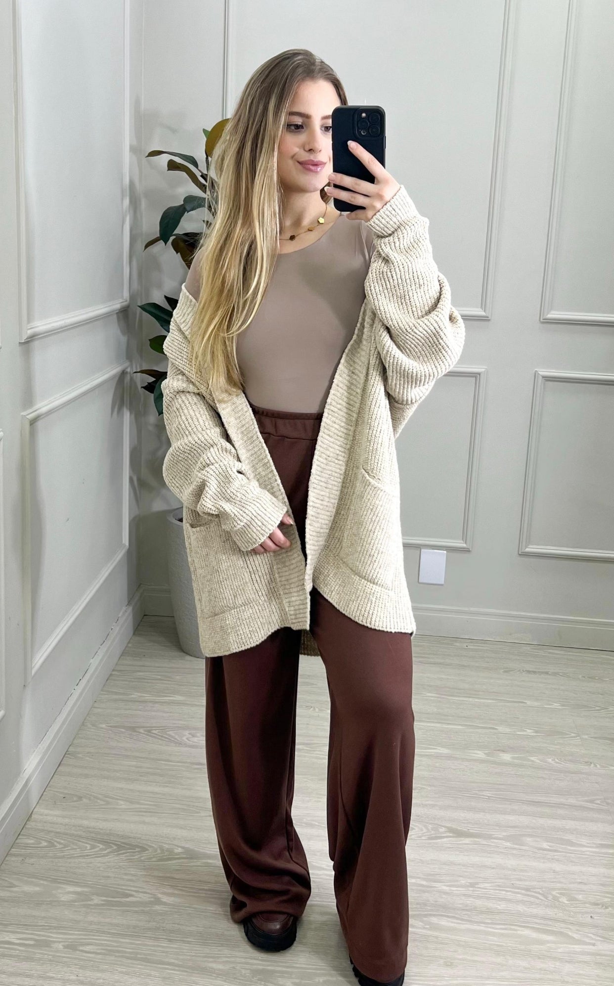 Cardigan Fio Mousse Celine