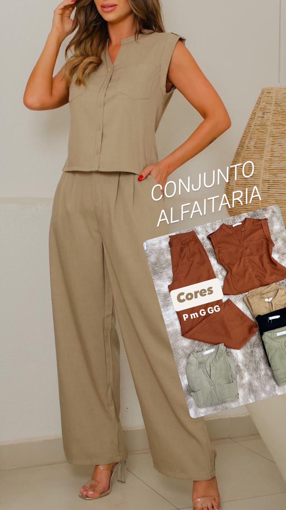 Conjunto Alfaiataria Positano