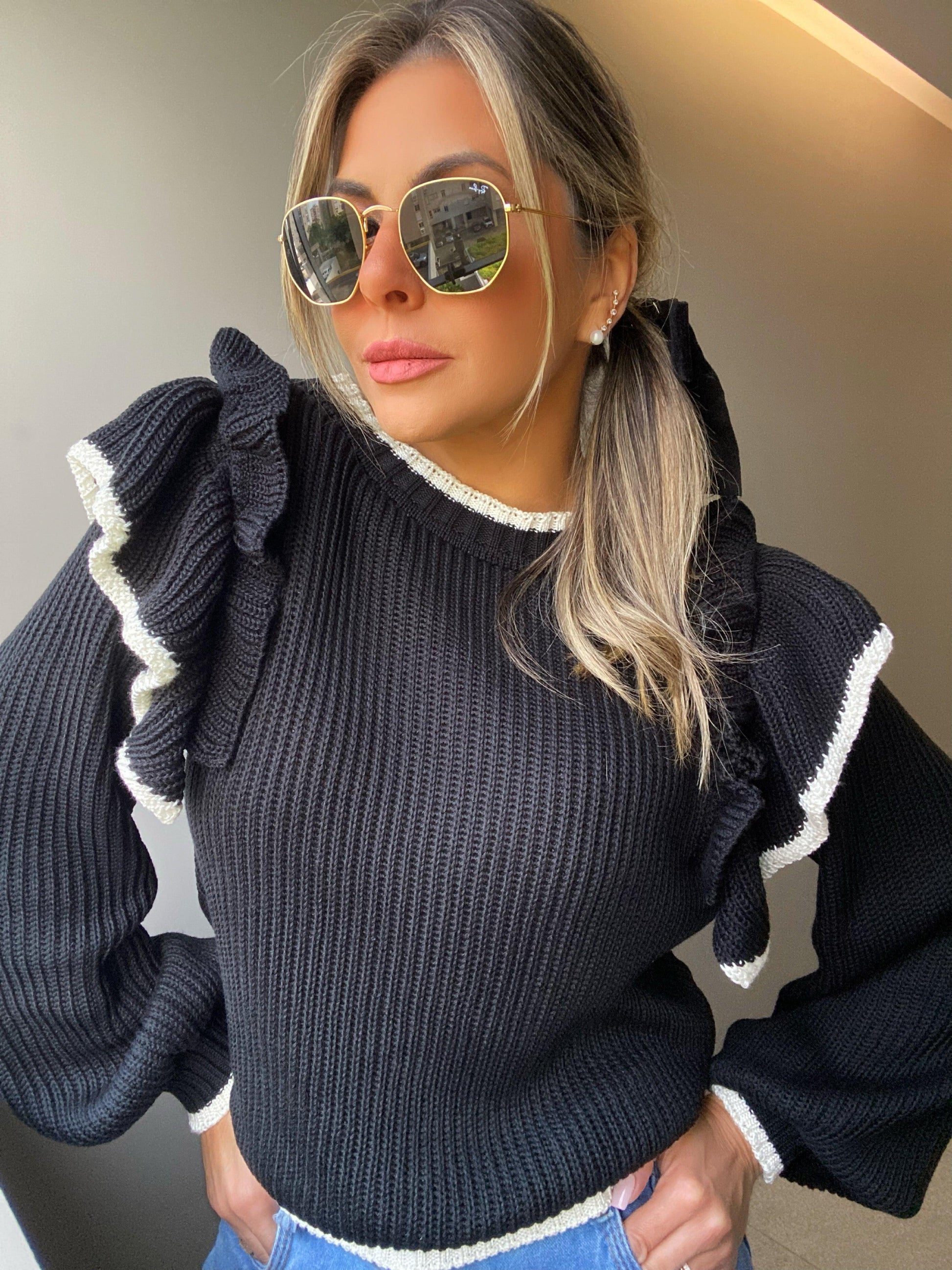 Blusa Tricot Hermosa - ClosetChicPoa